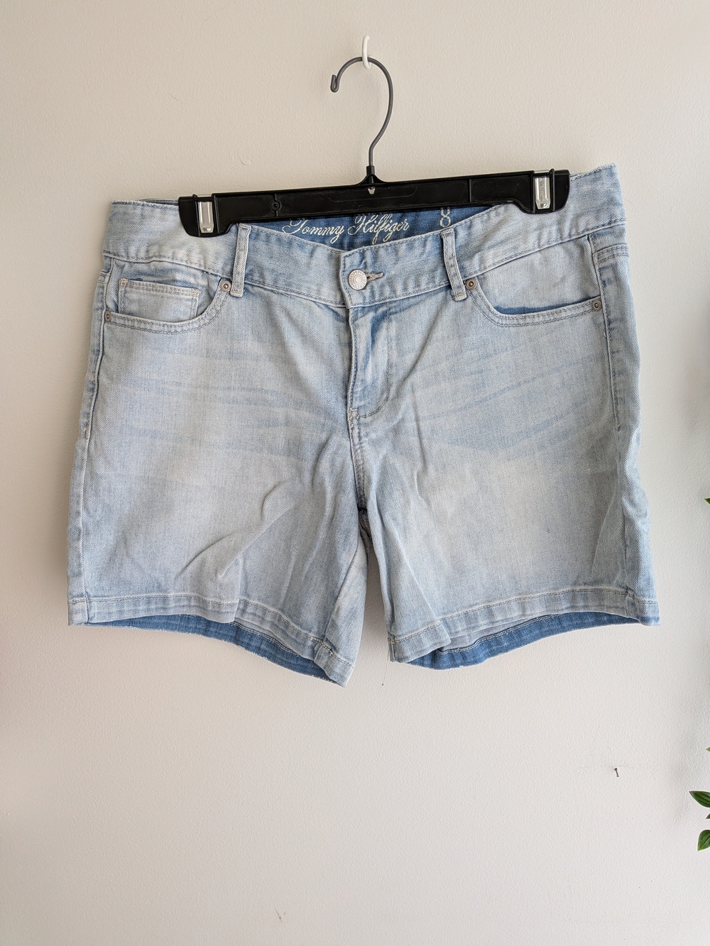 Tommy Hilfiger Y2K Light Blue Denim Women’s Jean Shorts